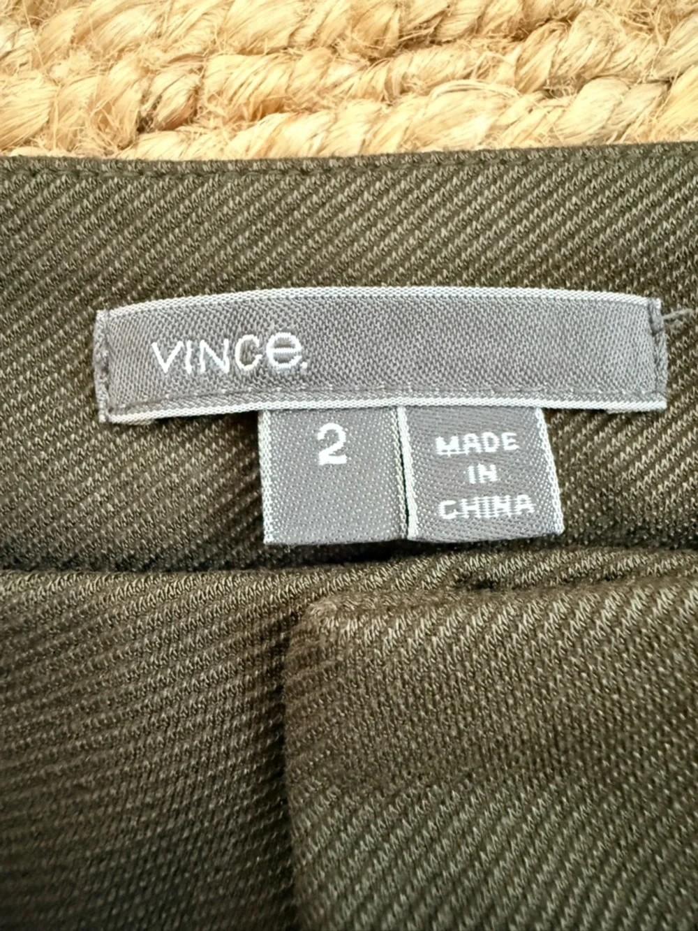 Vince Structured Ponte Legging Pants | Seamed Detail | Slim Stretch | Espresso